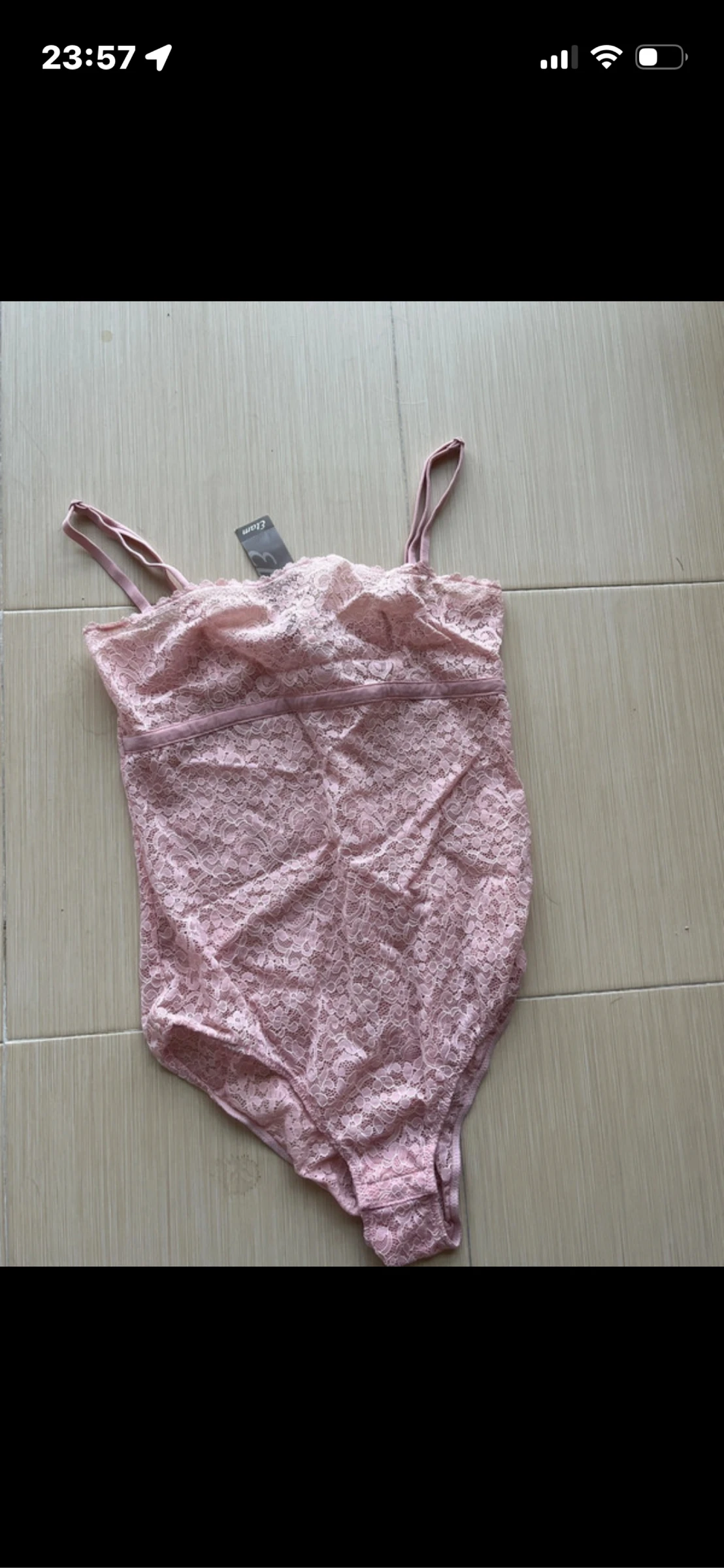 Body encaje etam talla M